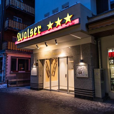 Hostel Walser Saas-Fee Bagian luar foto