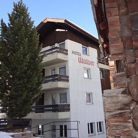 Hostel Walser Saas-Fee Bagian luar foto