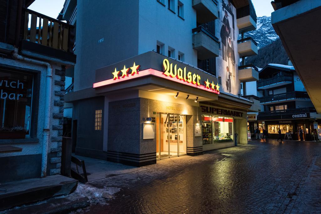 Hostel Walser Saas-Fee Bagian luar foto