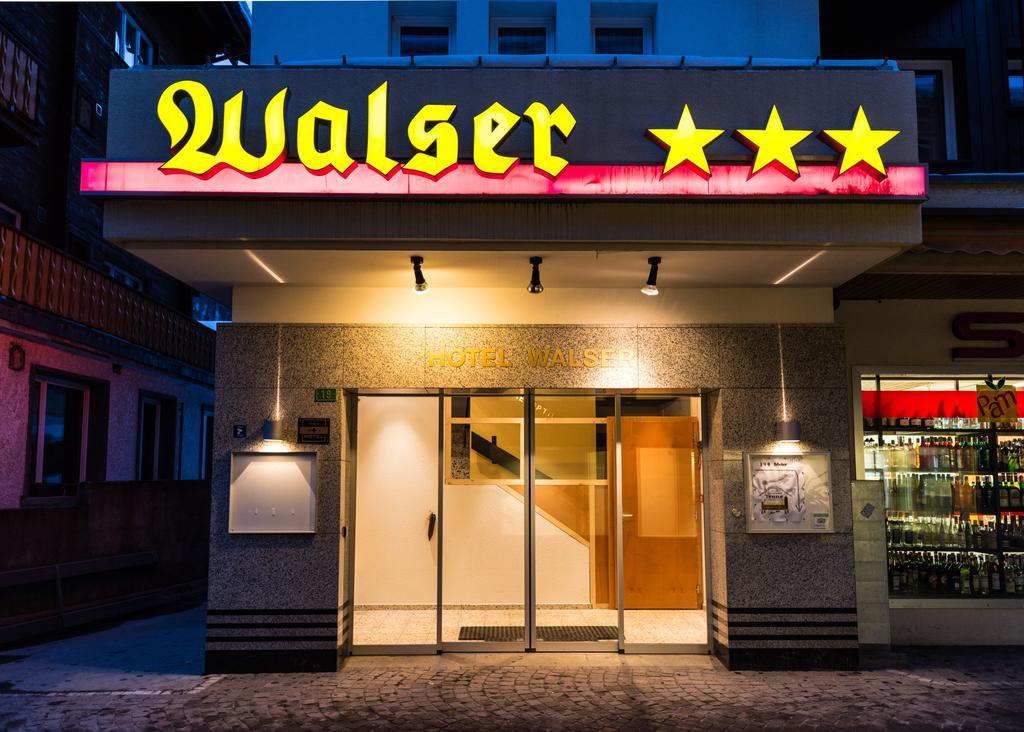 Hostel Walser Saas-Fee Bagian luar foto