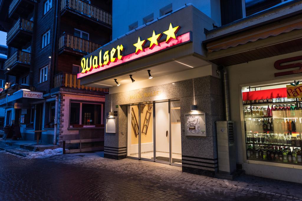 Hostel Walser Saas-Fee Bagian luar foto