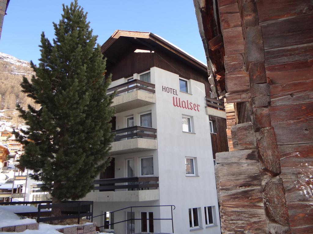 Hostel Walser Saas-Fee Bagian luar foto